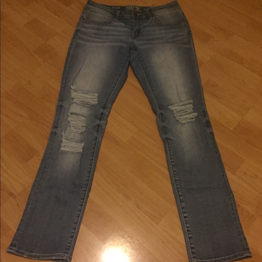 Buckle Black ankle straight size 28